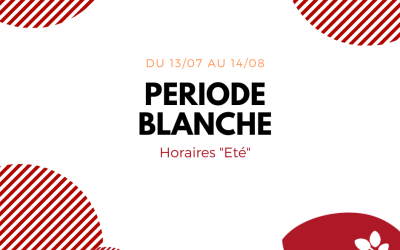 Horaires Été !